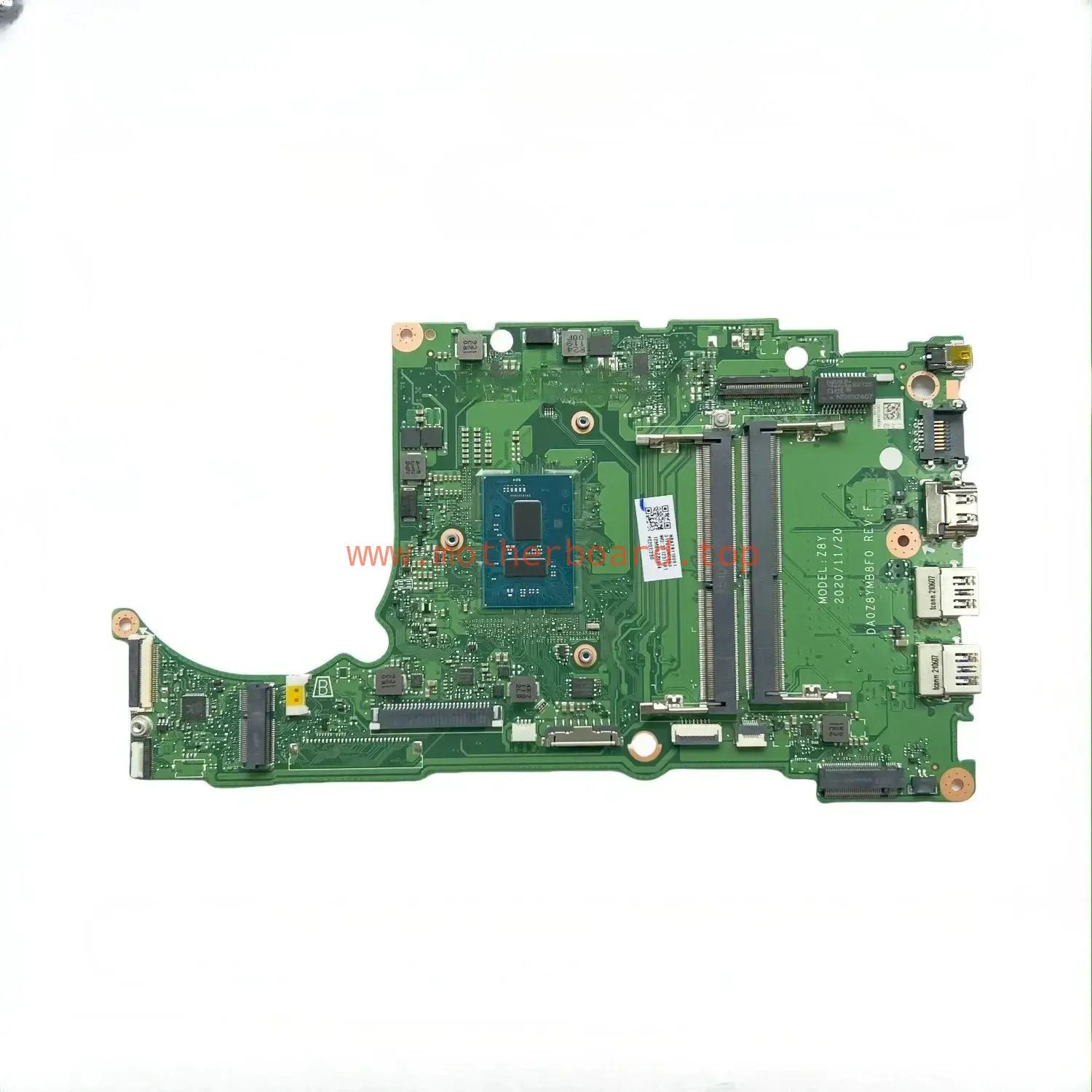 DA0Z8YMB8F0 For Acer A314-35 Laptop Motherboard NBA7S11008 N4500 N5100 64G 128G