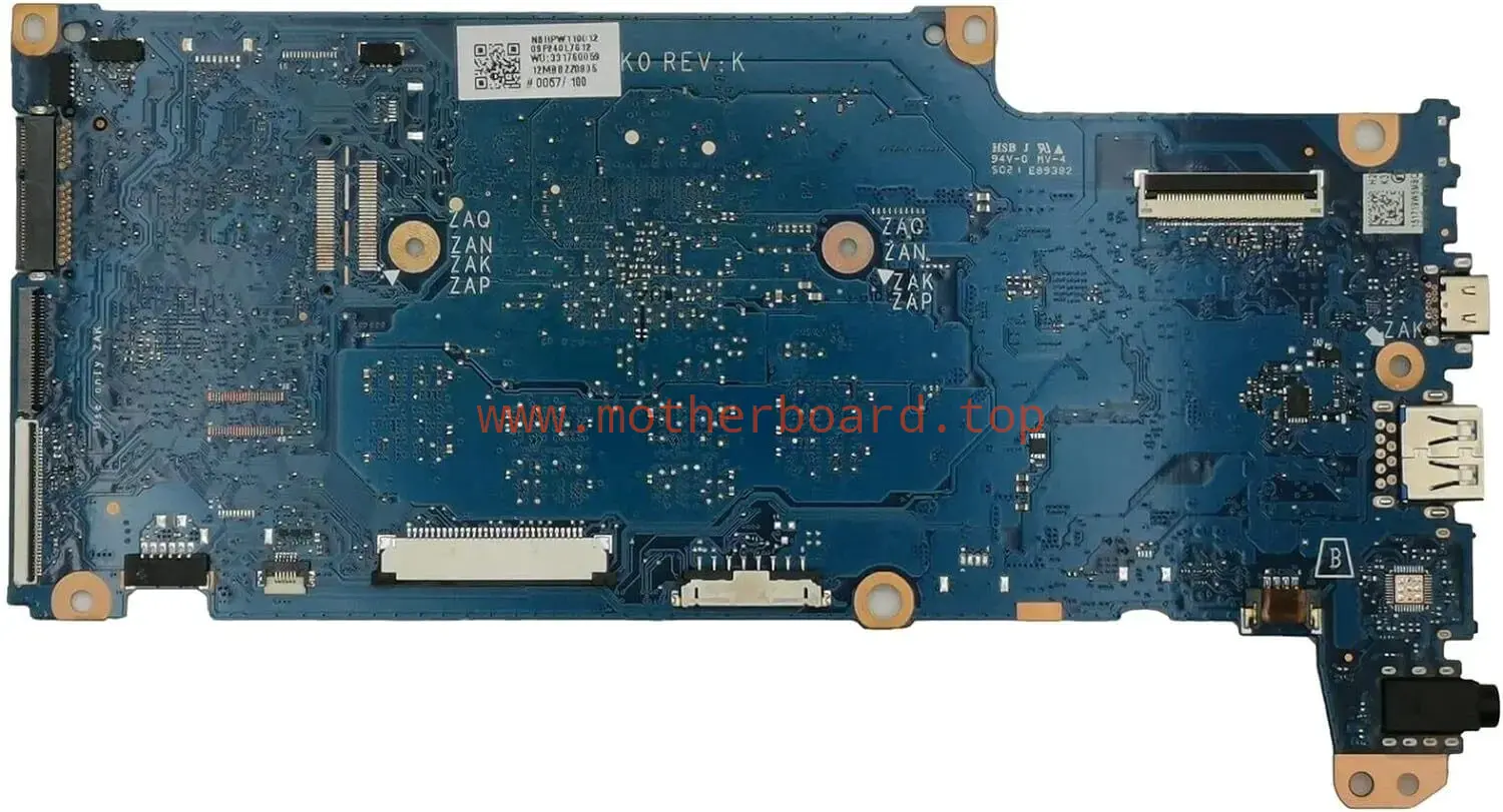 DA0ZAKMB6E0 For Acer Chromebook 311 C733 Motherboard 4GB N4020 NB.H8V11.004 2