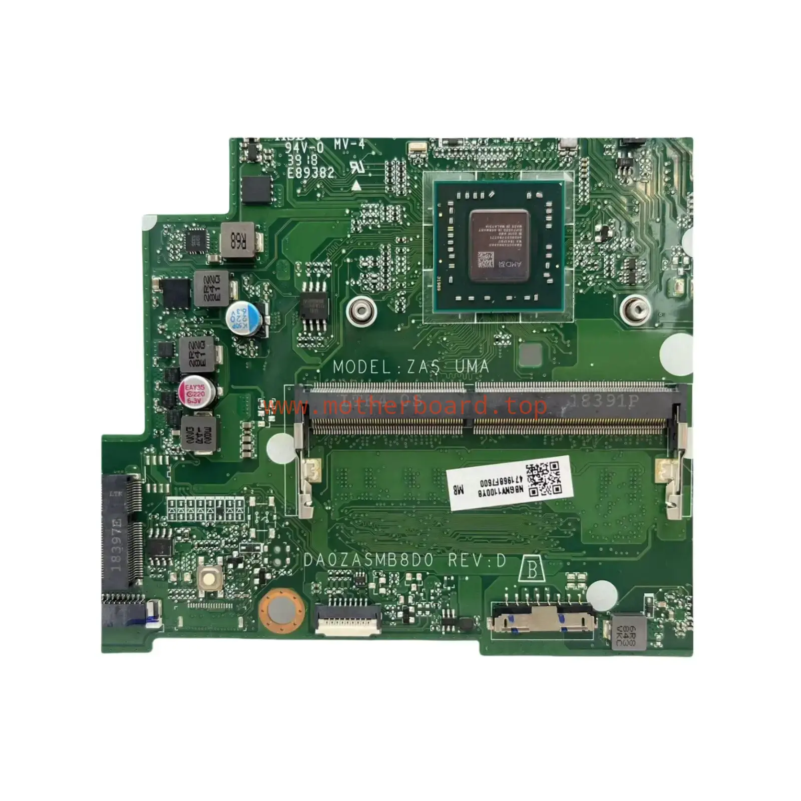 DA0ZASMB8D0 For Acer Aspire A315-21 Motherboard With E2-9000 CPU 4GB NBGNV1100Y 3