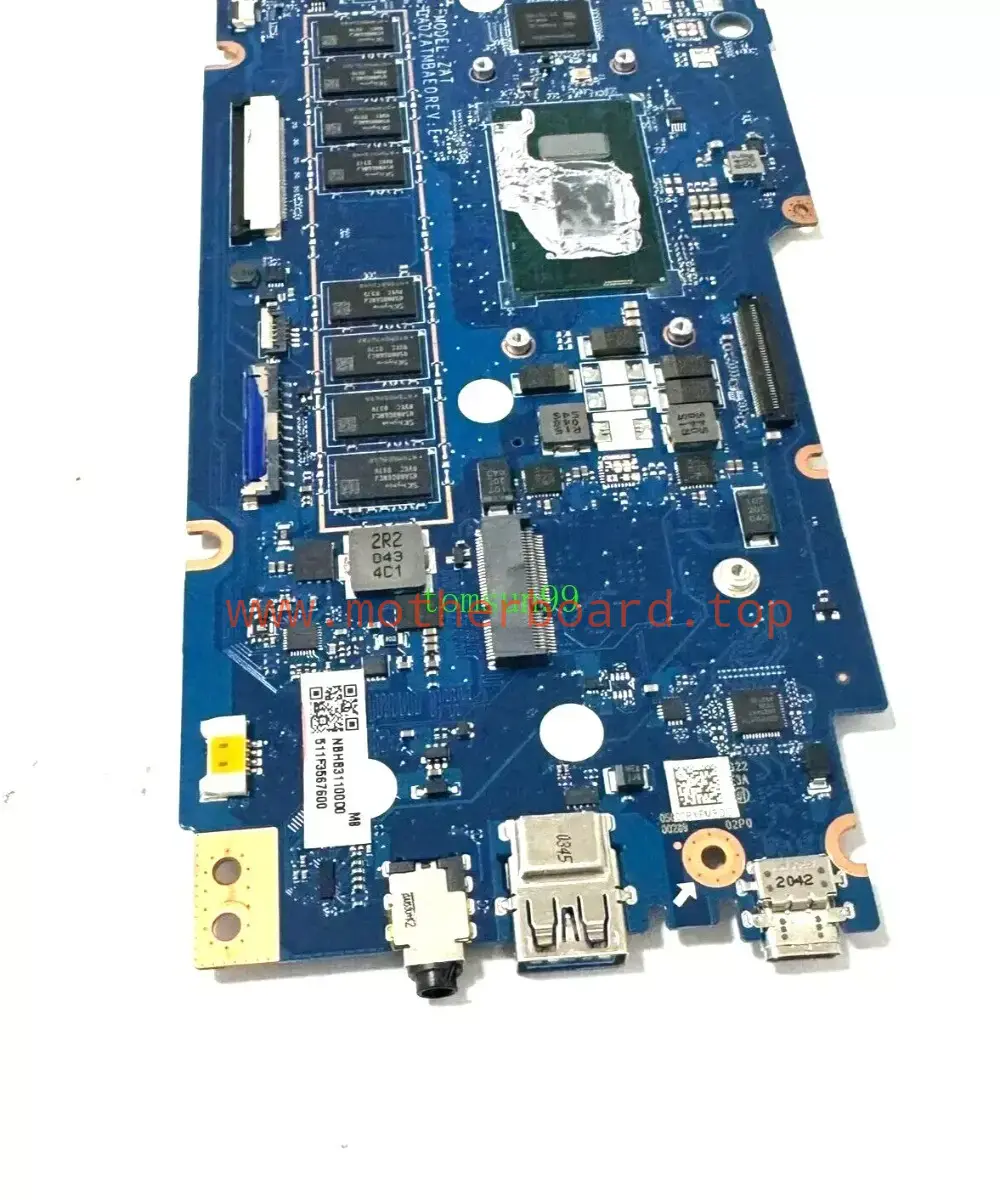 For Acer Chromebook 714 ZAT DA0ZATMBAE0 Motherboard W/ 4417U/I3-8130U CPU 8G RAM 3