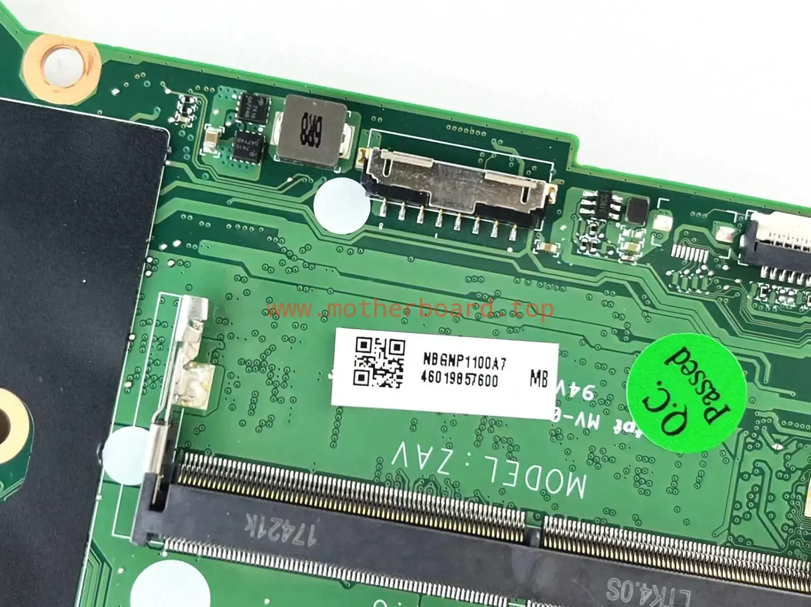 For Acer Aspire A315-51 Laptop Motherboard SR2UW I3-6006U NBGNP1100A DA0ZAVMB8G0 3