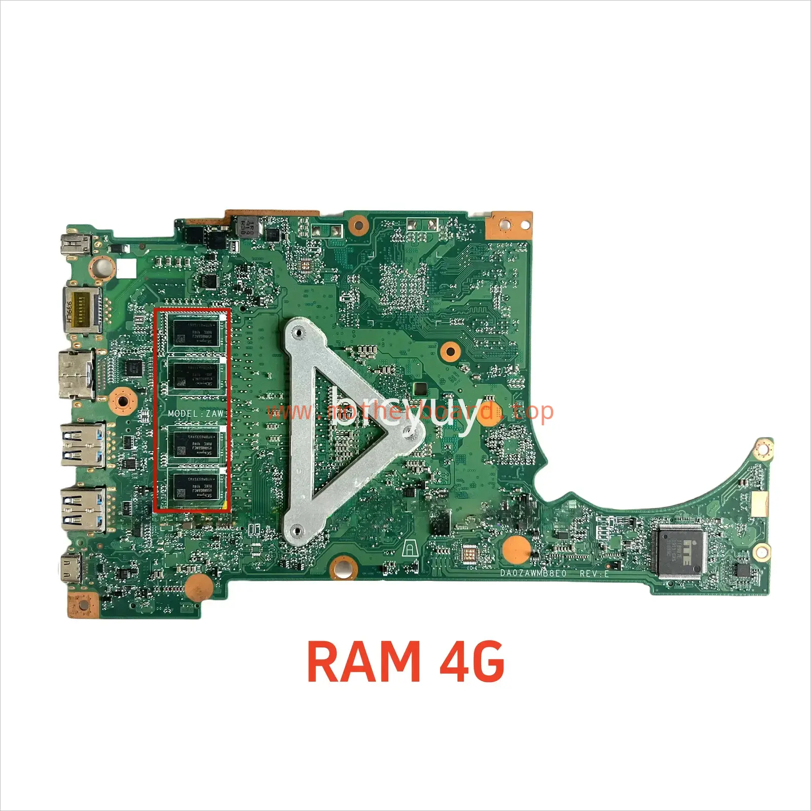 DA0ZAWMB8G0 For ACER A515-54 A315-55G Motherboard W/ I3 I5 I7-8TH CPU 4G RAM UMA 2