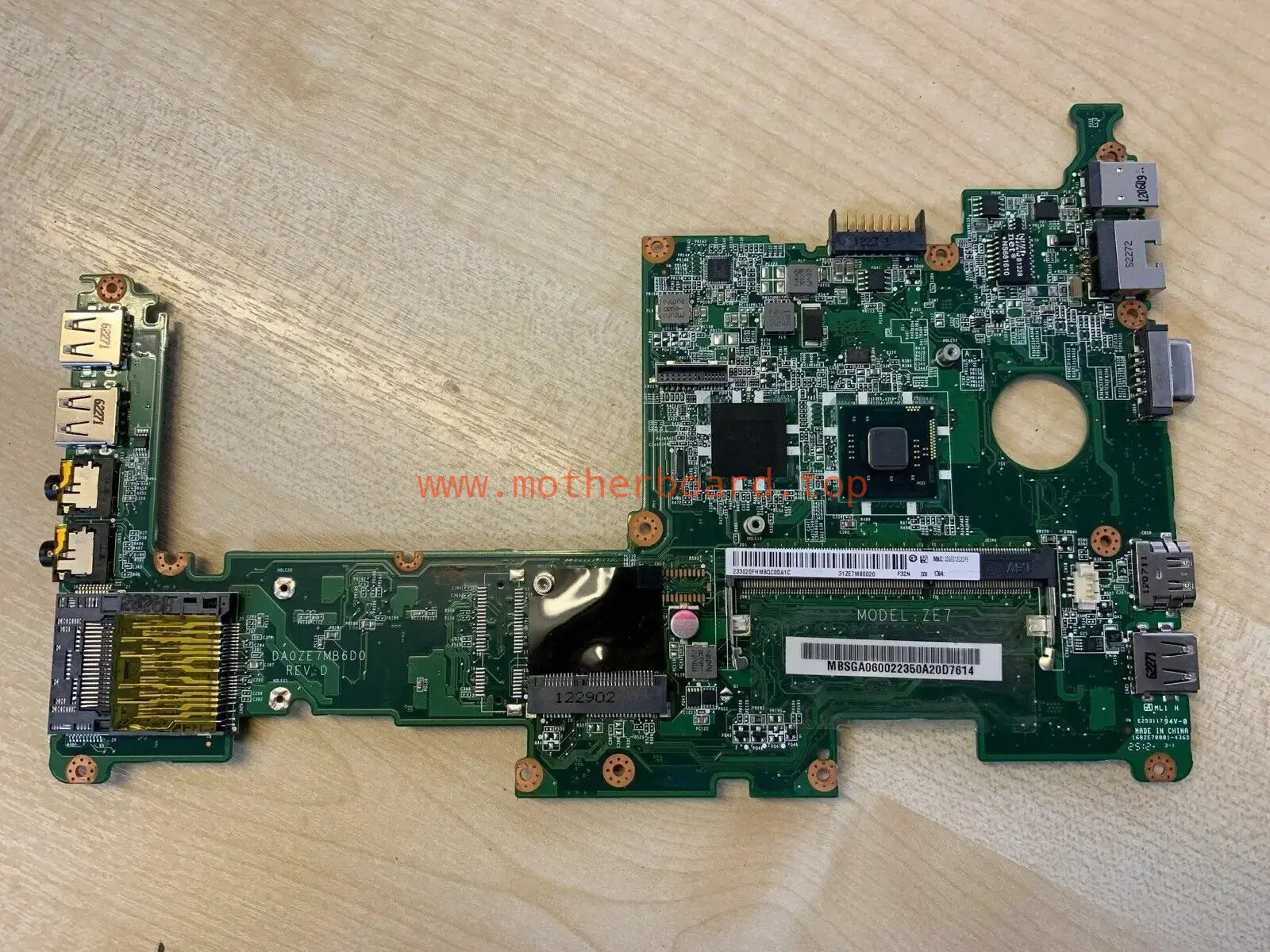 Motherboard For Acer Aspire One D270 - ZE7 mb.sga06.002 DA0ZE7MB6D0