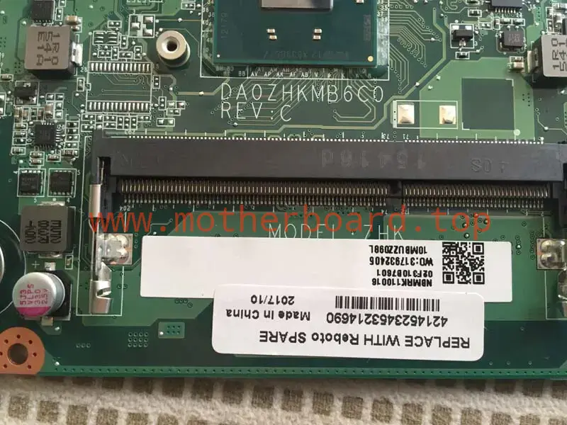 For acer aspire E3-112 ES1-111 V3-112P laptop motherboard NBMRK11001 DA0ZHKMB6C0 4