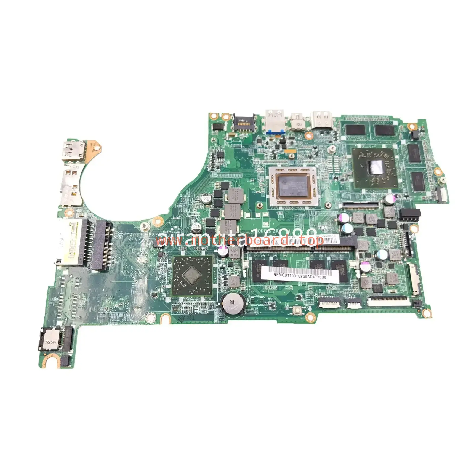 V5-552G For Acer V5-552 V5-552P DA0ZRIMB8E0 Motherboard W/ A6 A8 A10 CPU 4GB-RAM