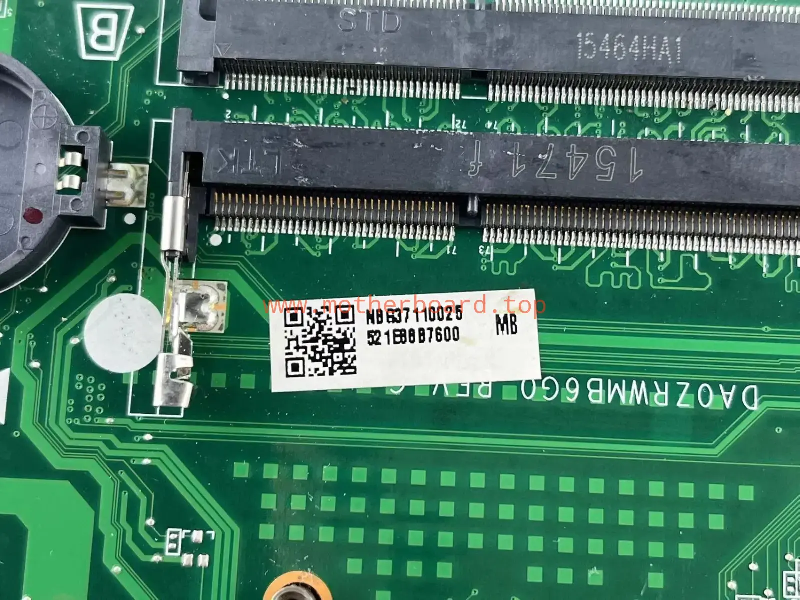 NBG3711002 DA0ZRWMB6G0 Motherboard For Acer Aspire E5-574G Laptop i5-6200U CPU 3