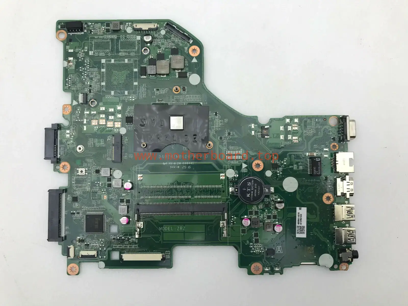 Acer Aspire E5-522-89W6 A8-7410 AMD Radeon R5 MOTHERBOARD DA0ZRZMB6D0 REV:D