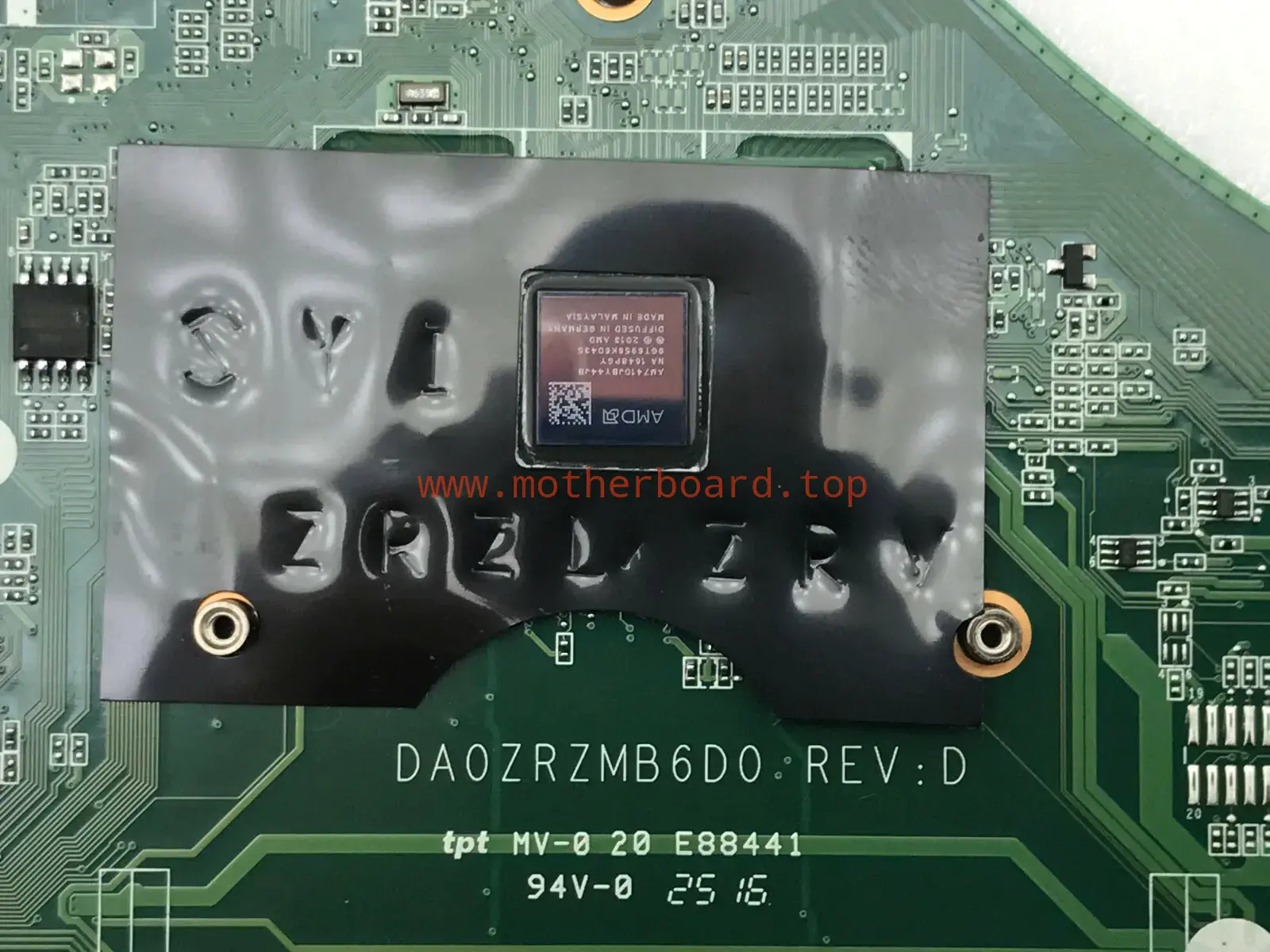 Acer Aspire E5-522-89W6 A8-7410 AMD Radeon R5 MOTHERBOARD DA0ZRZMB6D0 REV:D 2