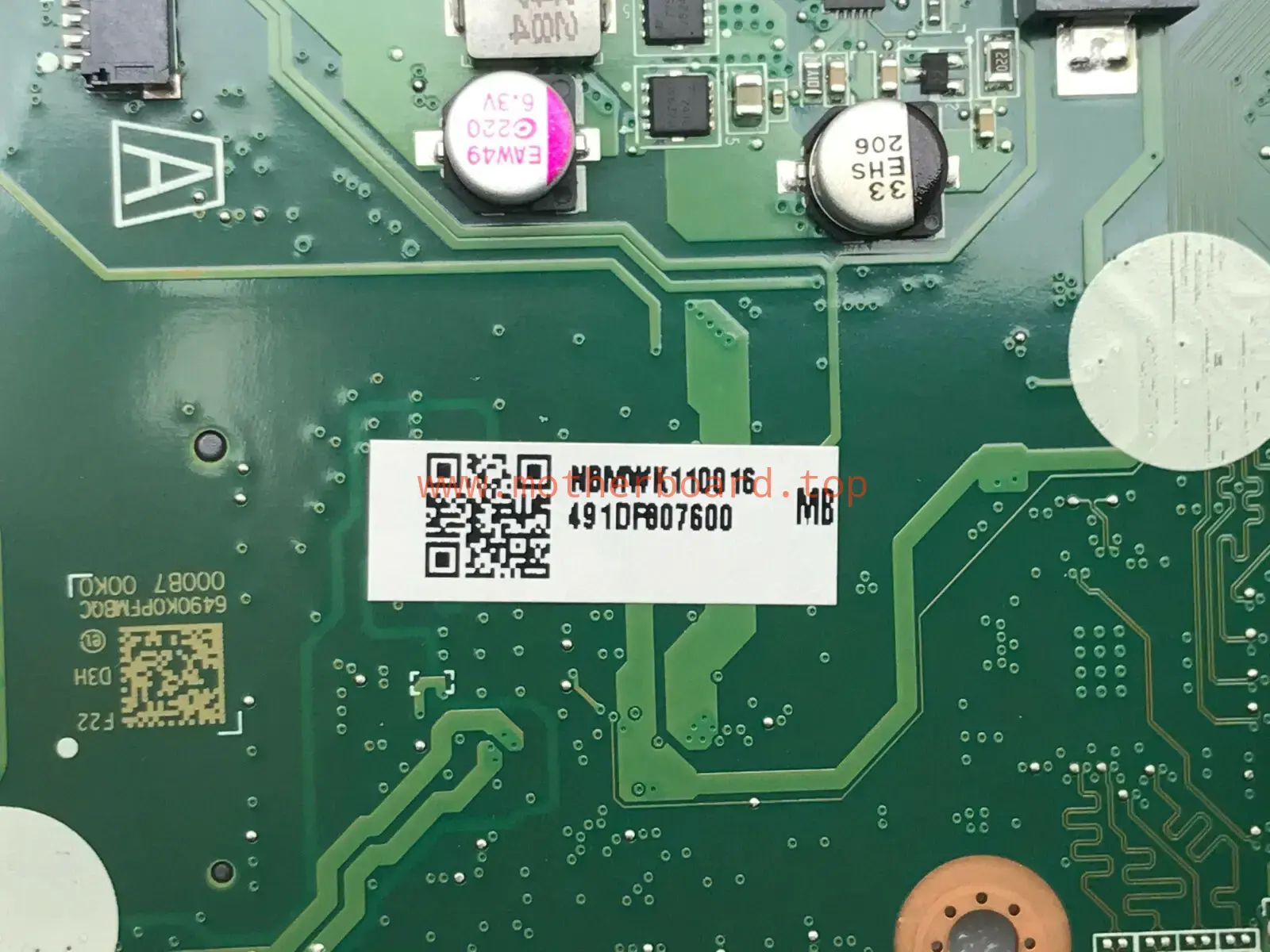 Acer Aspire E5-522-89W6 A8-7410 AMD Radeon R5 MOTHERBOARD DA0ZRZMB6D0 REV:D 3