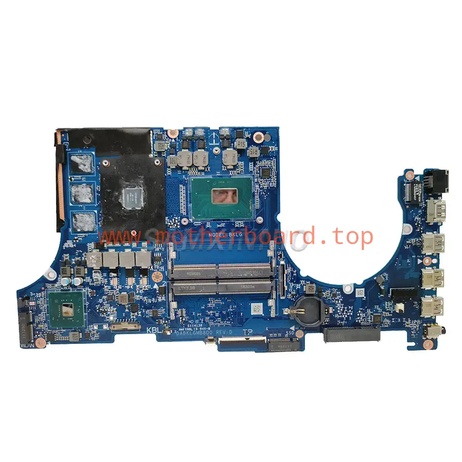 For ASUS FX504G ZX80G FX504GE FX504GD DABKLGMB8D0 Motherboard W/ I5 I7 CPU DIS 2