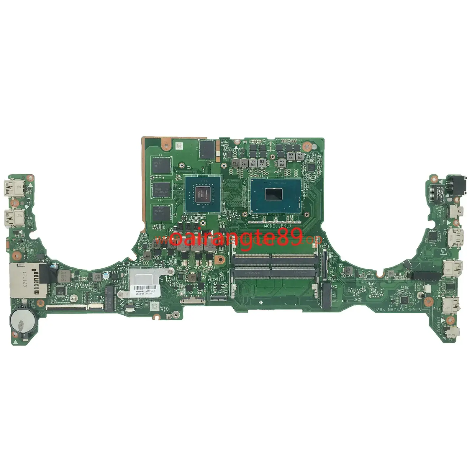 DABKLMB28A0 for ASUS FX503VD GL503VD motherboard i5 i7-7th Gen CPU GTX1050 GPU 4