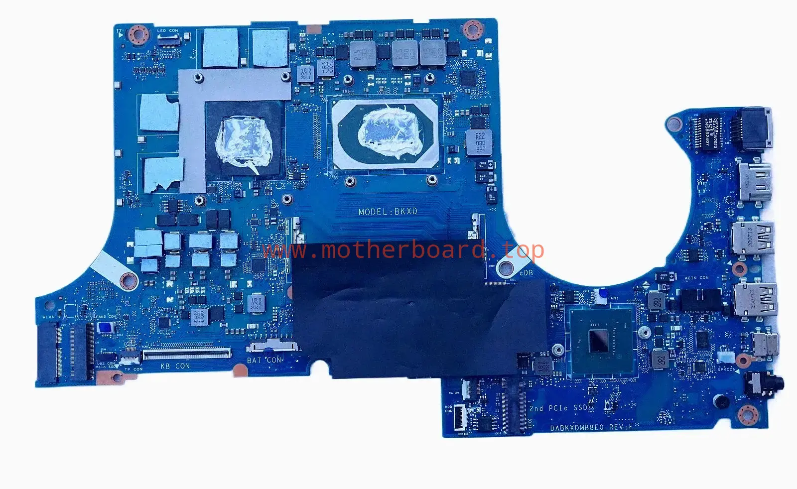 DABKXDMB8E0 For ASUS FX506L FX706L Motherboard with i5-10300H GTX1650 Ti