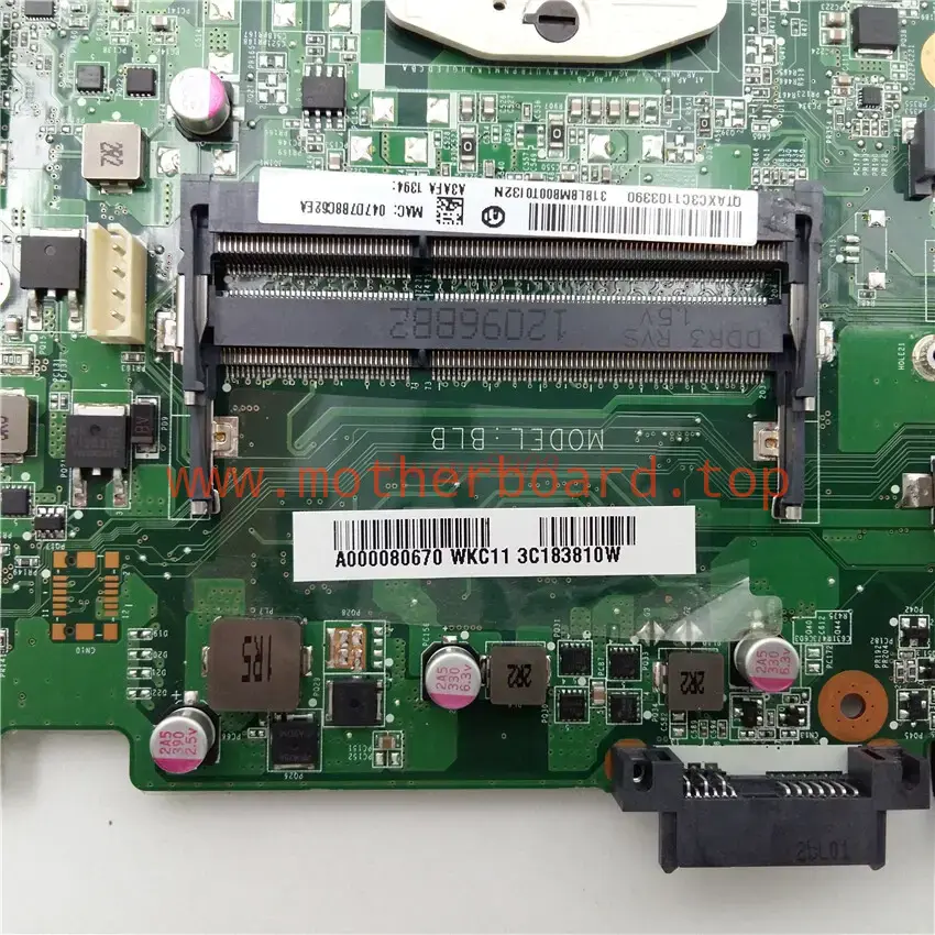 A000080670 For Toshiba L700 L755 Motherboard Intel CPU DABLBMB16A0 100% tested 4