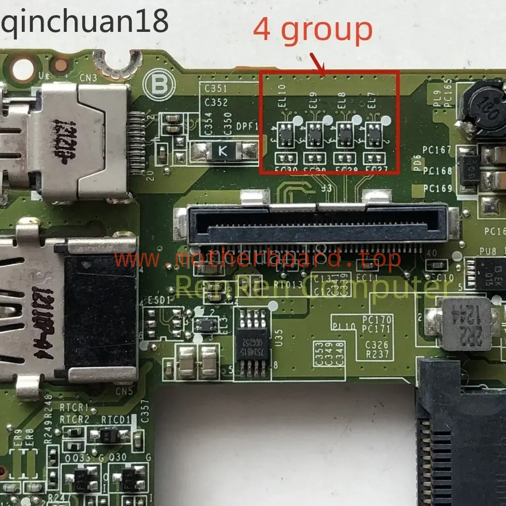 DAD13AMBCD1 For Dell XPS 13 L322X Laptop Motherboard I5 I7 CPU 4GB 8GB-RAM 3