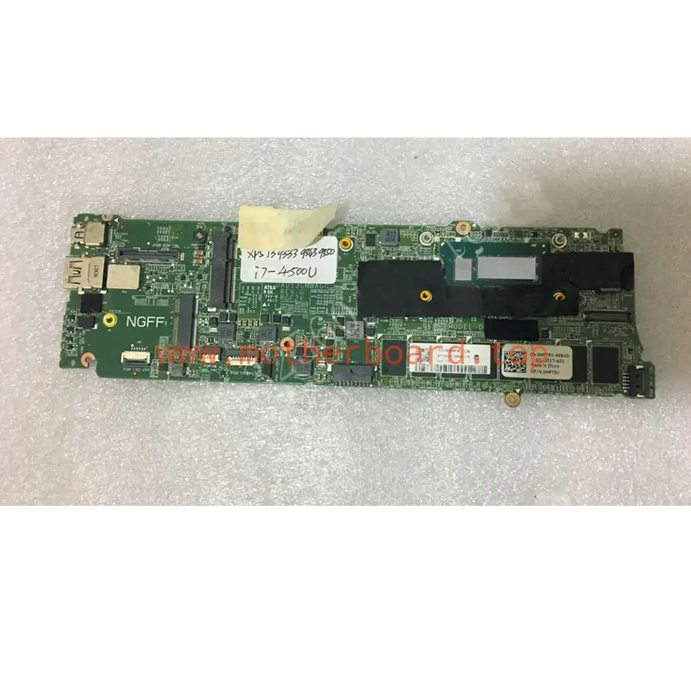 DAD13CMBAG0 0HP75V/ 0XK5R2 For Dell XPS 13 9333 I7-4500U 8G Motherboard Tested