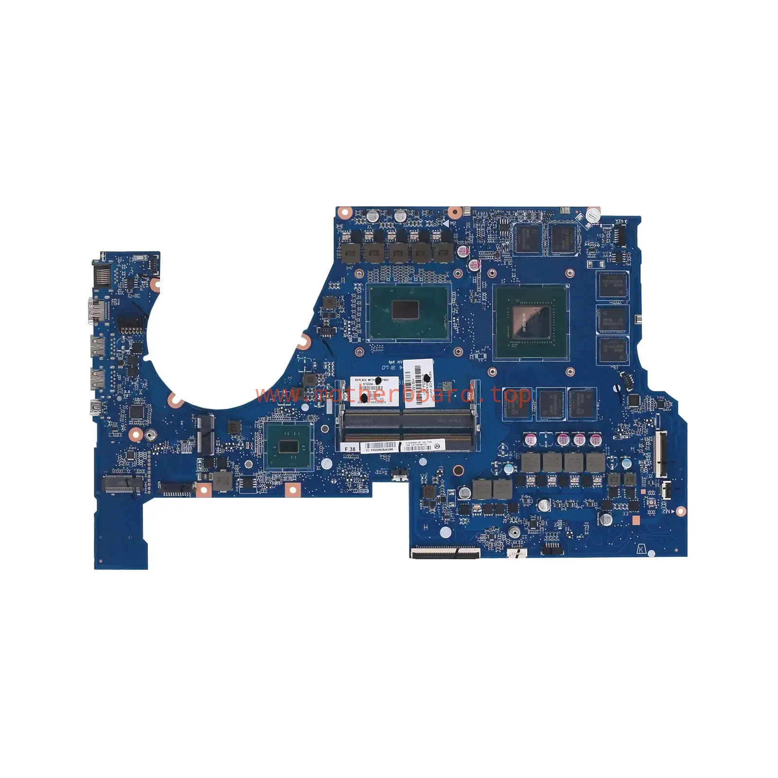 DAG38DMBCC0 915552-601 For HP OMEN 17T-W 17-W Motherboard I7-7700HQ 1060 6G