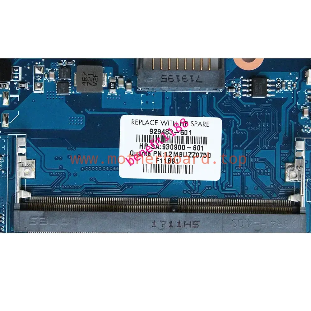 929483-601 DAG3AAMBAE0 For HP OMEN 15-CE I7-7700HQ GTX1050 2GB Motherboard OK 4
