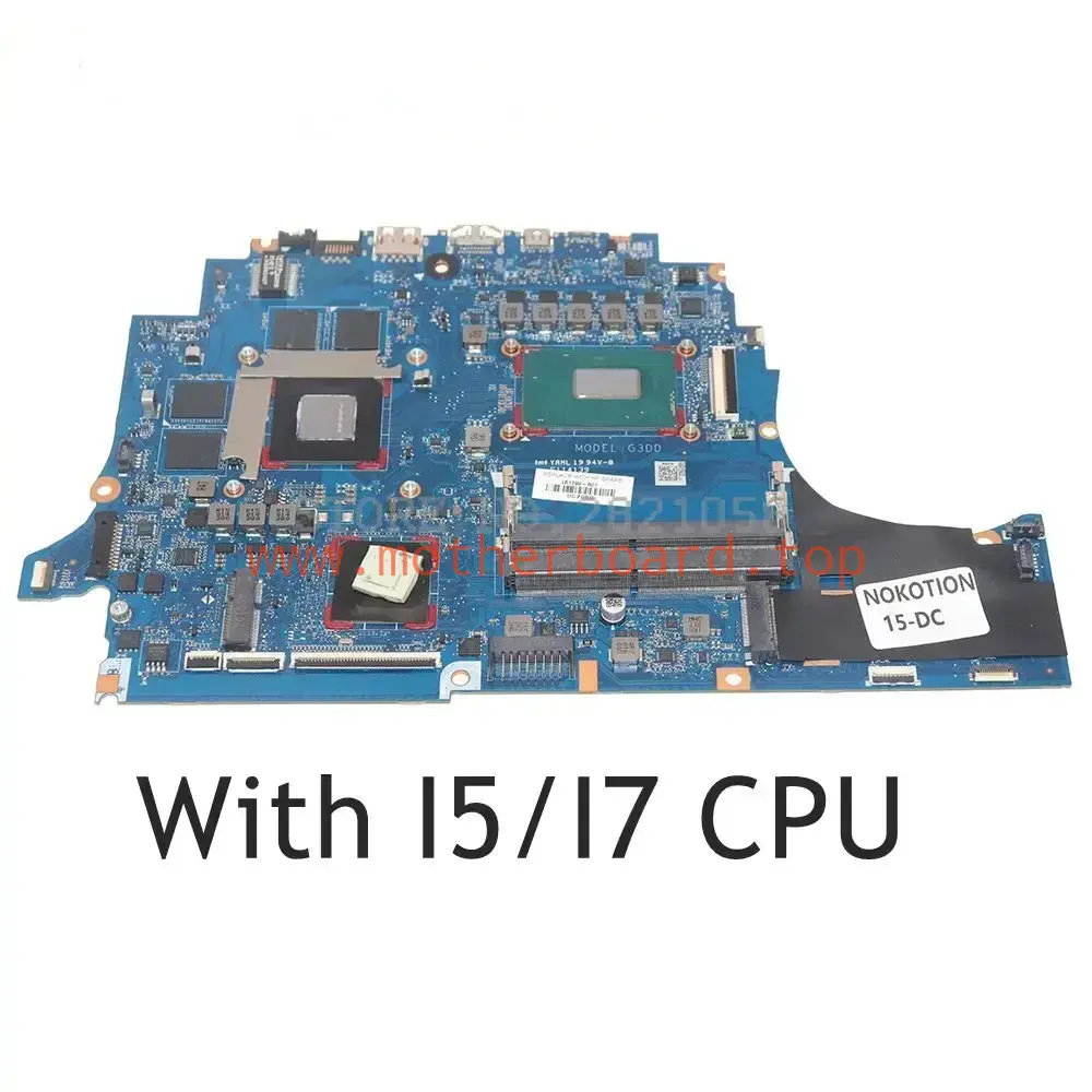 DAG3DDMB8C0 For HP 15-DC L51791-001 L51790-501 With I5/I7 CPU GTX1650 4G RAM