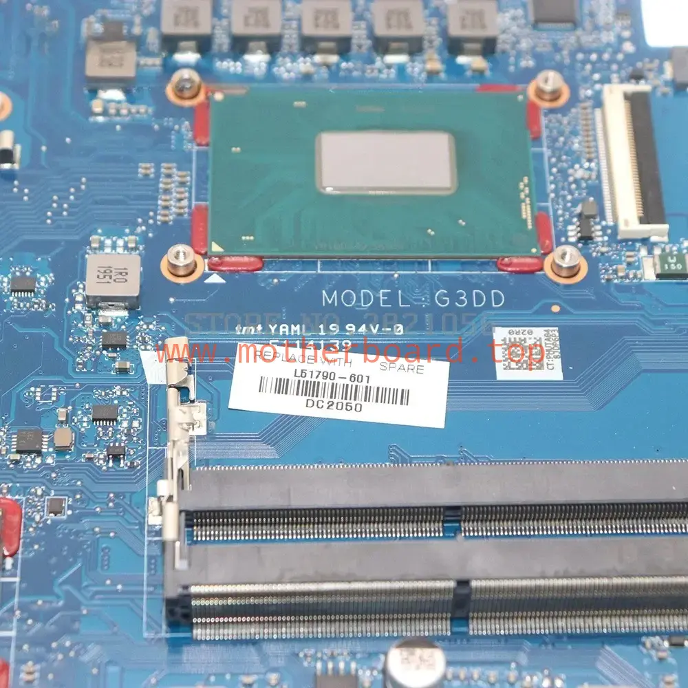 DAG3DDMB8C0 For HP 15-DC L51791-001 L51790-501 With I5/I7 CPU GTX1650 4G RAM 3