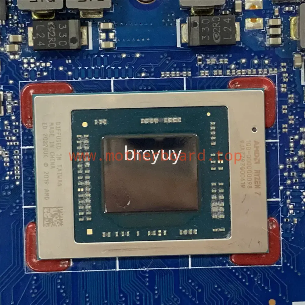 For HP OMEN 15-EN Motherboard DAG3ECMBCD0 REV: D RYZEN 7 4800H+DSC GTX 1660Ti 6G 4
