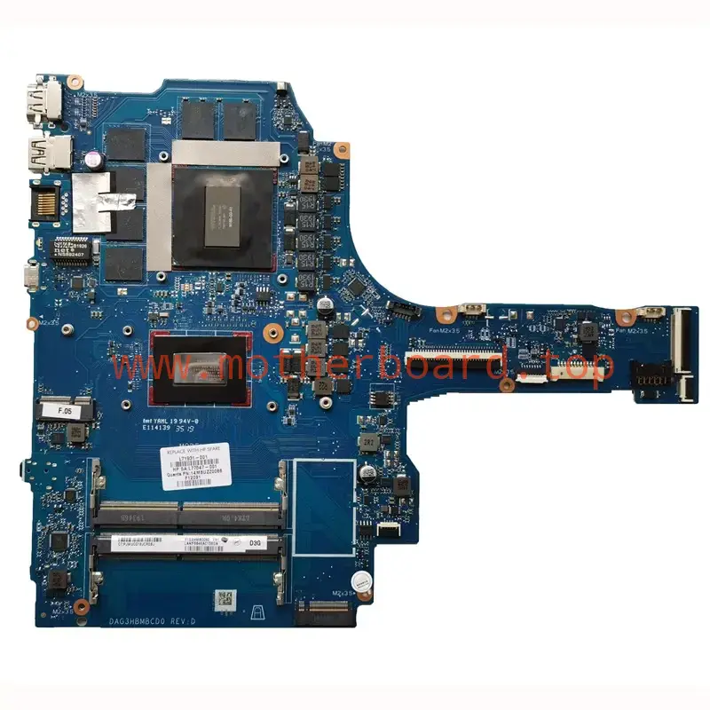 For HP Pavilion 15-EC R5-3550H GTX1660Ti 6GB Motherboard DAG3HBMBCD0 L71931-001