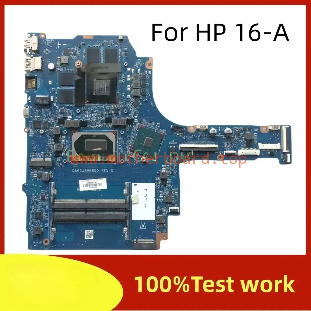 DAG3JBMB8D0 For HP 16-A TPN-Q241 Motherboard M02035-601 CPU I5 I7 GTX1650TI 4GB