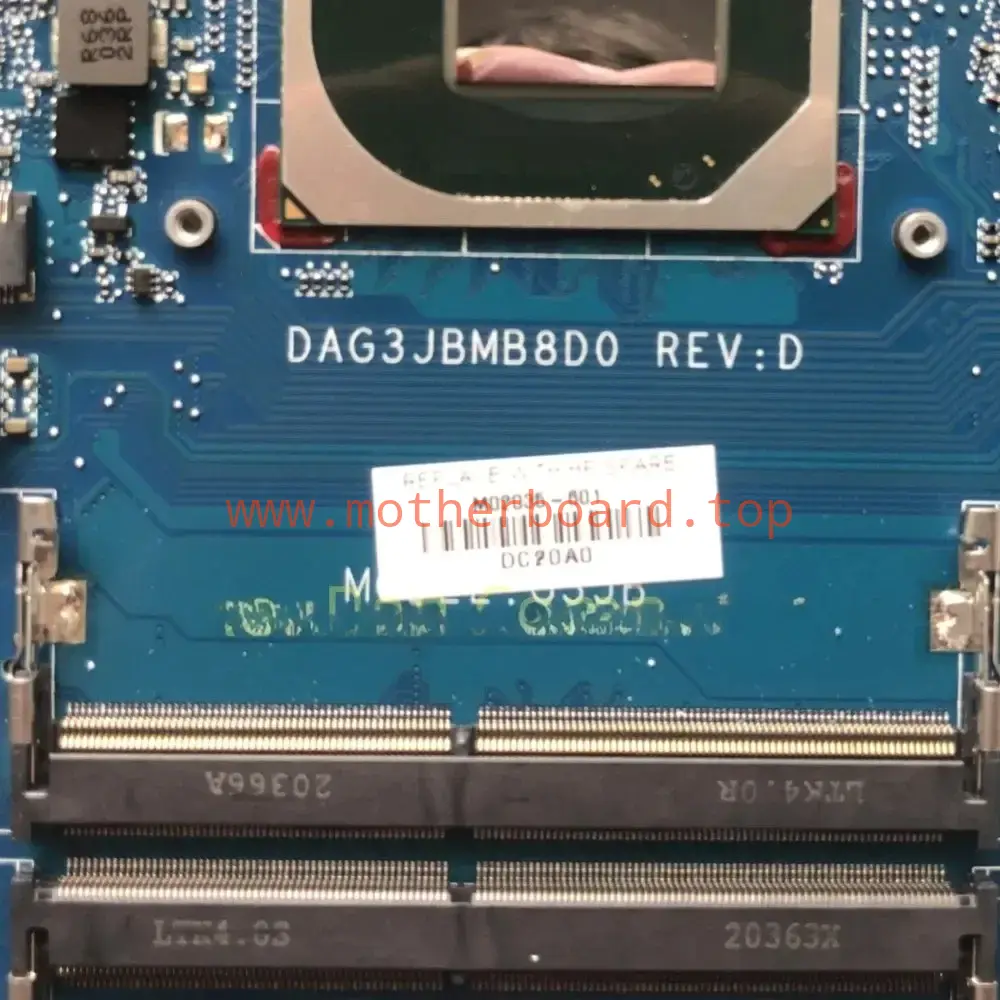 DAG3JBMB8D0 For HP 16-A TPN-Q241 Motherboard M02035-601 CPU I5 I7 GTX1650TI 4GB 2