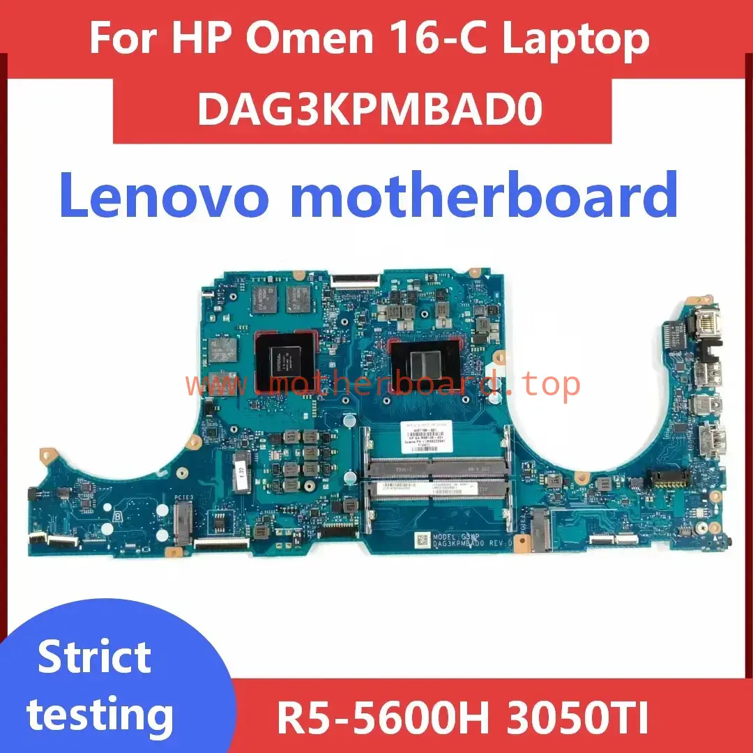 For HP Omen 16-C Laptop Motherboard R5-5600H 3050TI 4GB DAG3KPMBAD0 Tested OK