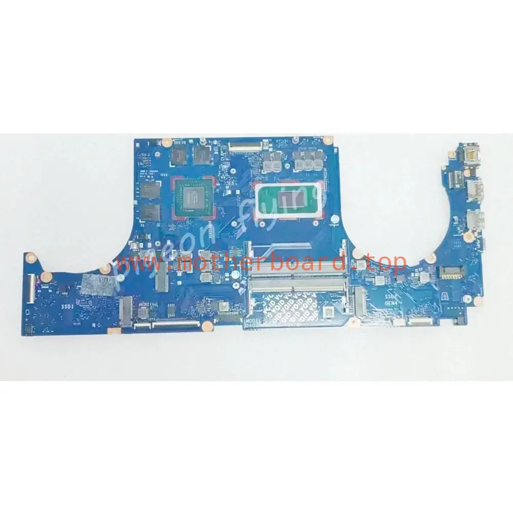 For HP 16-D Laptop Motherboard i5-11400H DAG3MAMBAE0 GN20-P0-A1 RTX3050 Tested