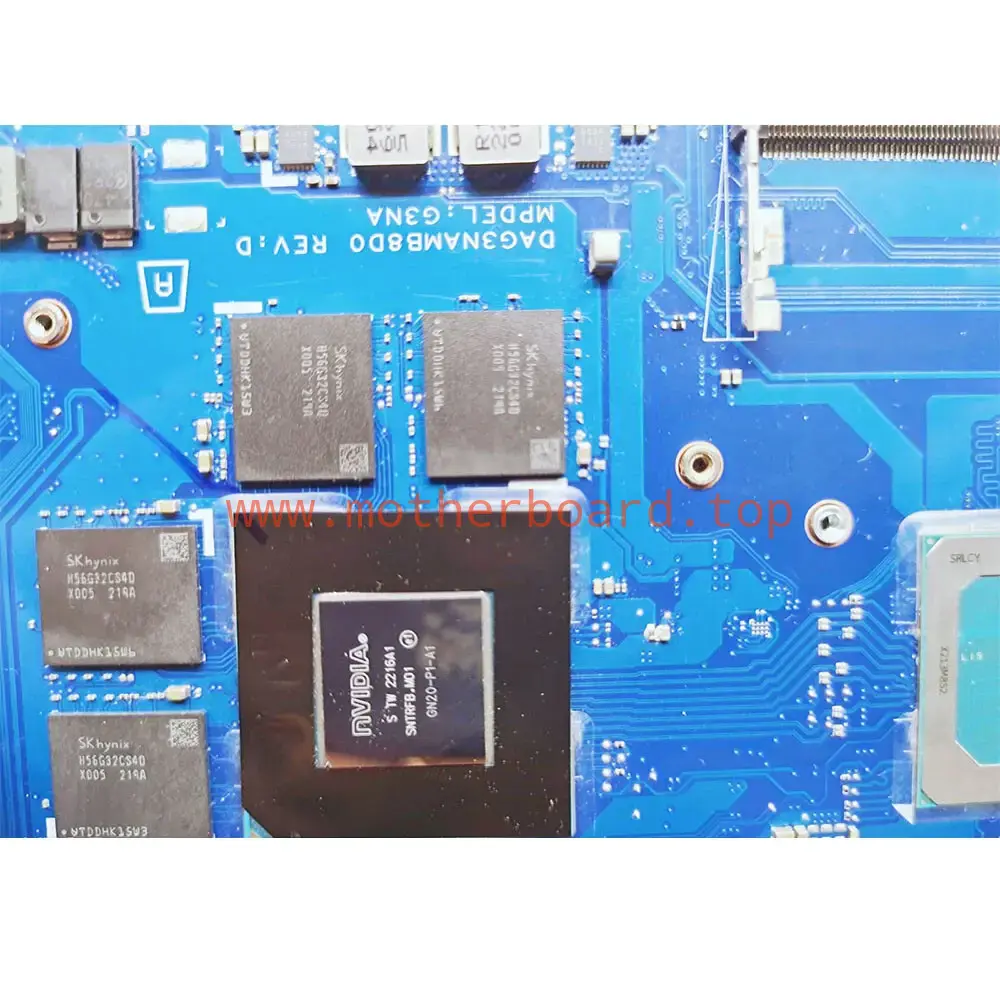 For HP TPN-Q280 16-K i5-12500H RTX3050Ti 4G Motherboard DAG3NAMB8D0 N13803-001 3