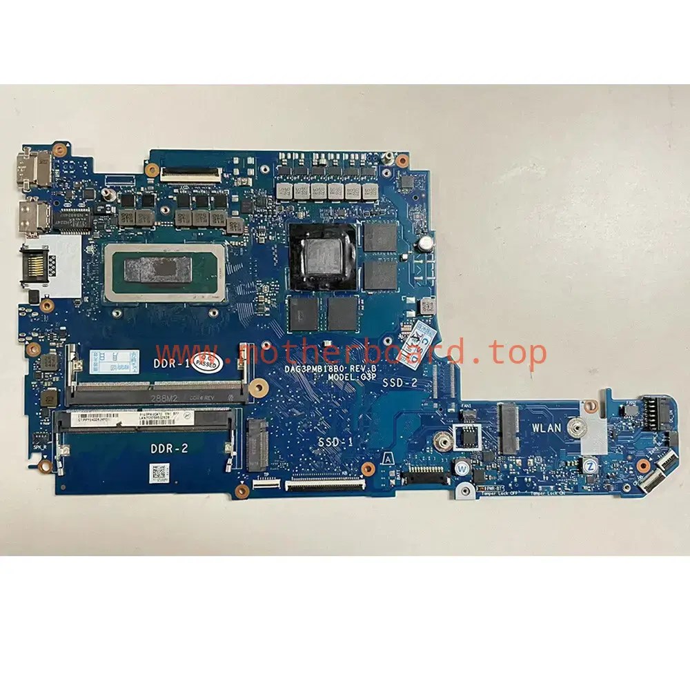 For HP 15-FA i5-12450H RTX3050 4GB Laptop Motherboard DAG3PMB18B0 REV:B 3
