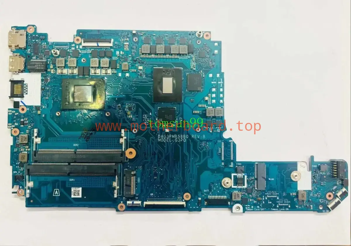 Motherboard For HP 15-FB DAG3PMB58B0 N14592-601 W/ R7-5800H CPU RX6500M 4GB