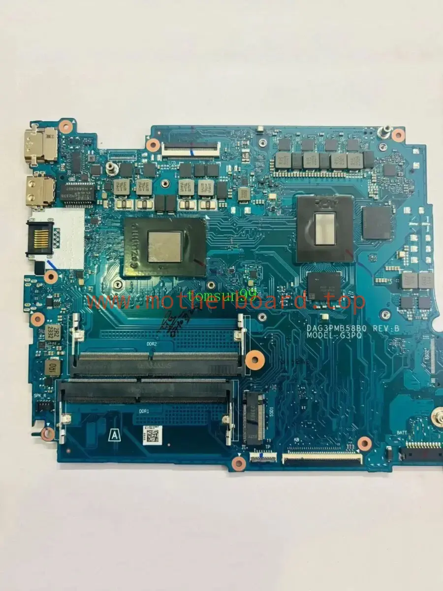 Motherboard For HP 15-FB DAG3PMB58B0 N14592-601 W/ R7-5800H CPU RX6500M 4GB 3