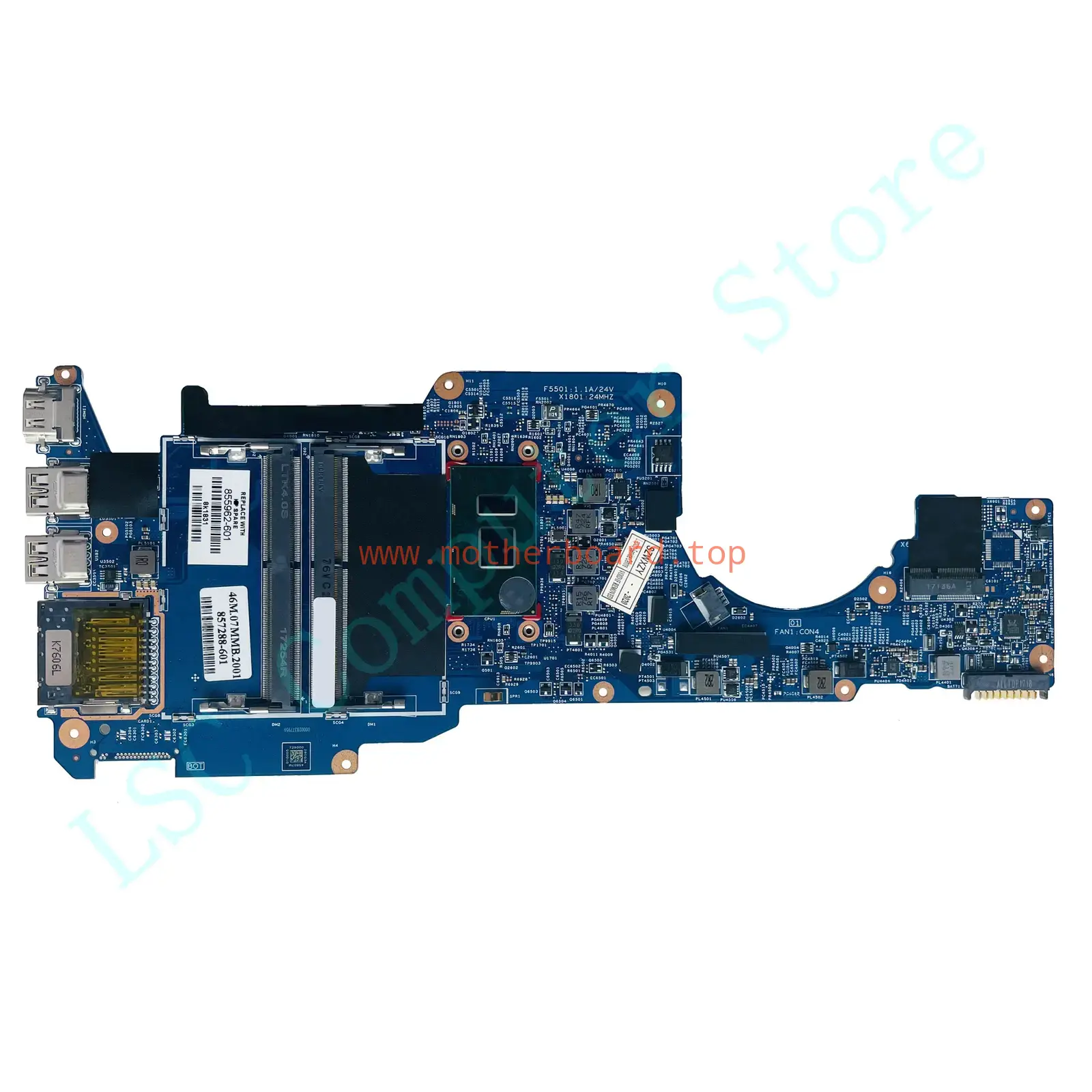 FOR HP Pavilion X360 13-U I3-6100U Motherboard 855962-601 855962-001 DAG71AMB8D0