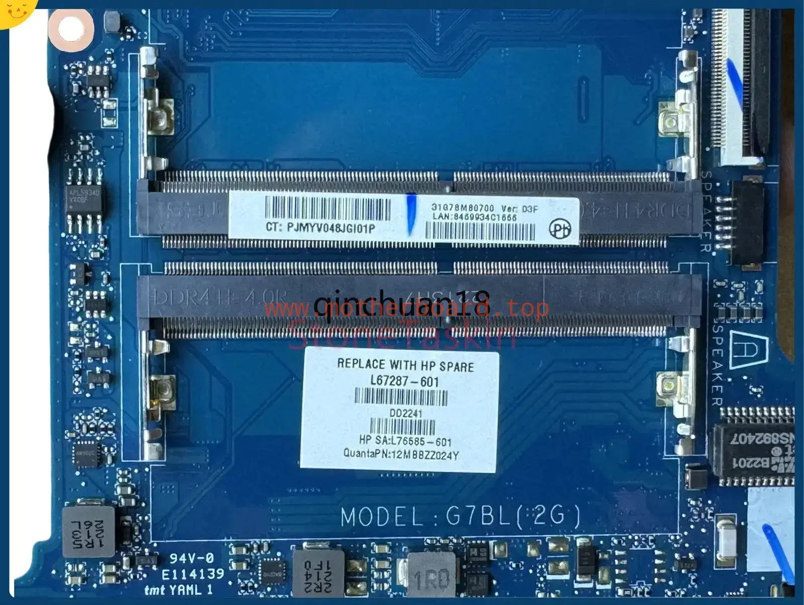 DAG7BLMB8D0 For HP Pavilion 15-CS Motherboard I5-1035G1 I7-1065G7 CPU Tested OK 3