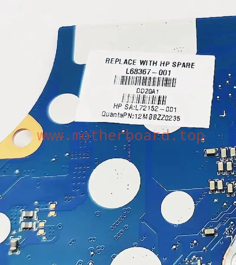 FOR HP Pavilion 13-AN TPN-Q214 Motherboard i5-1035G1 8GB DAG7DCMB8D0 L68367-601 2
