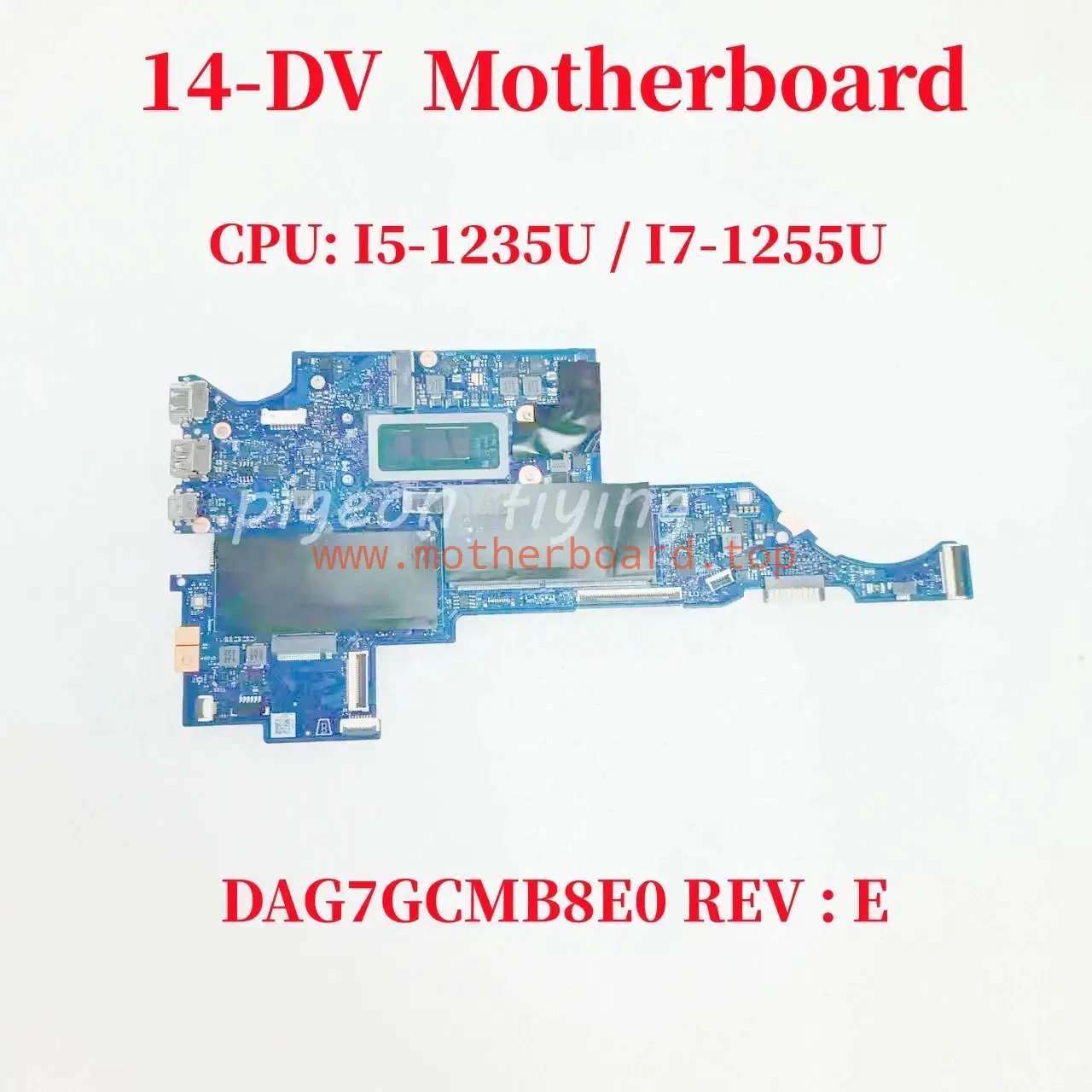 DAG7GCMB8E0 REV : E For HP 14-DV Laptop Motherboard
