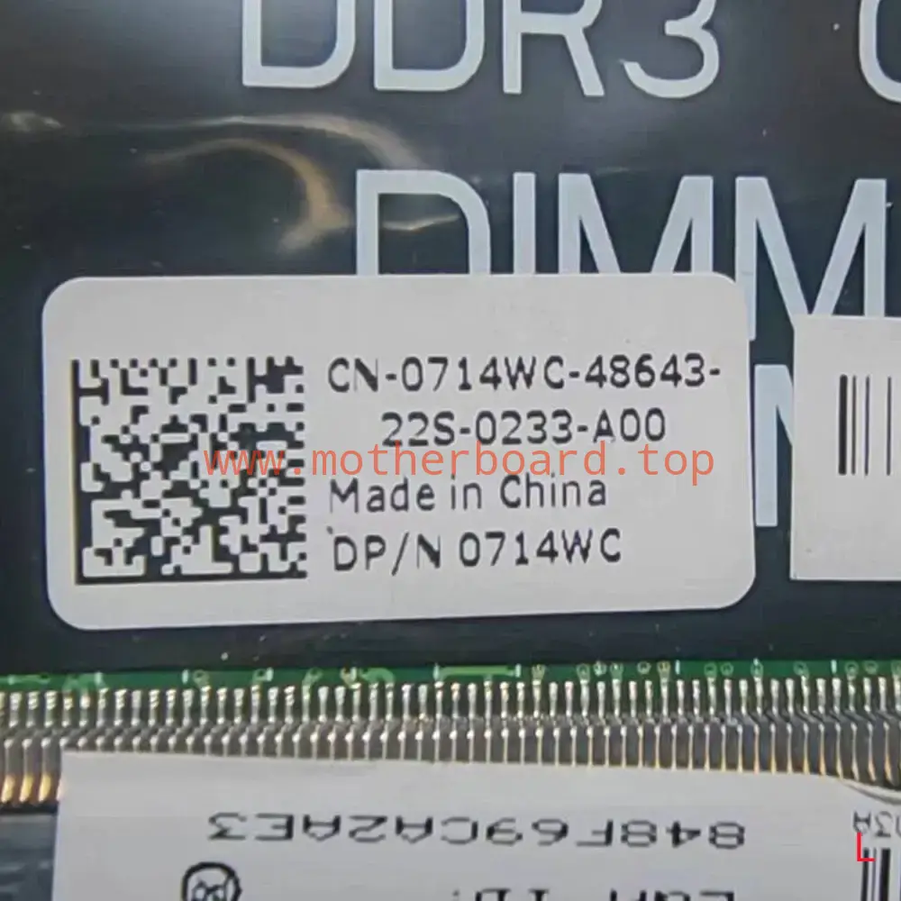 CN-0714WC 714WC For Dell XPS L502X Laptop Motherboard DAGM6CMB8D0 2