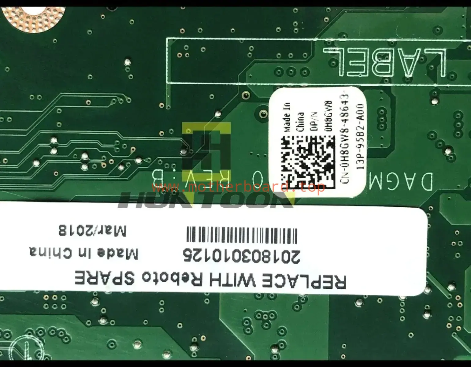 0H8GW8 for Dell XPS 17 L702X L701X USB Board HDMI Audio Board H8GW8 DAGM7CPI8B0 3