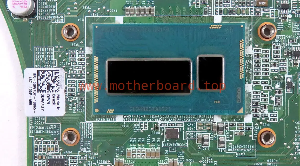 DAJW8CMB8E1 For DELL Vostro V5470 V5439 5439 5470 Motherboard i3 CPU GT740M/2G 3