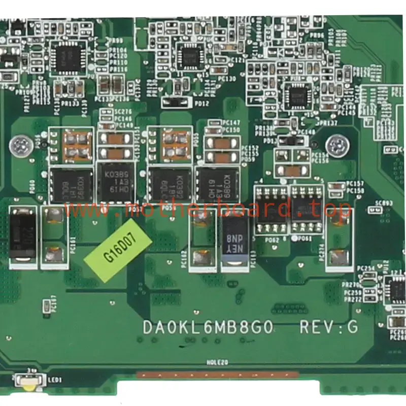 For Lenovo ideapad z470 integrated Notebook Motherboard DAKL6MB16G0 HM65 3