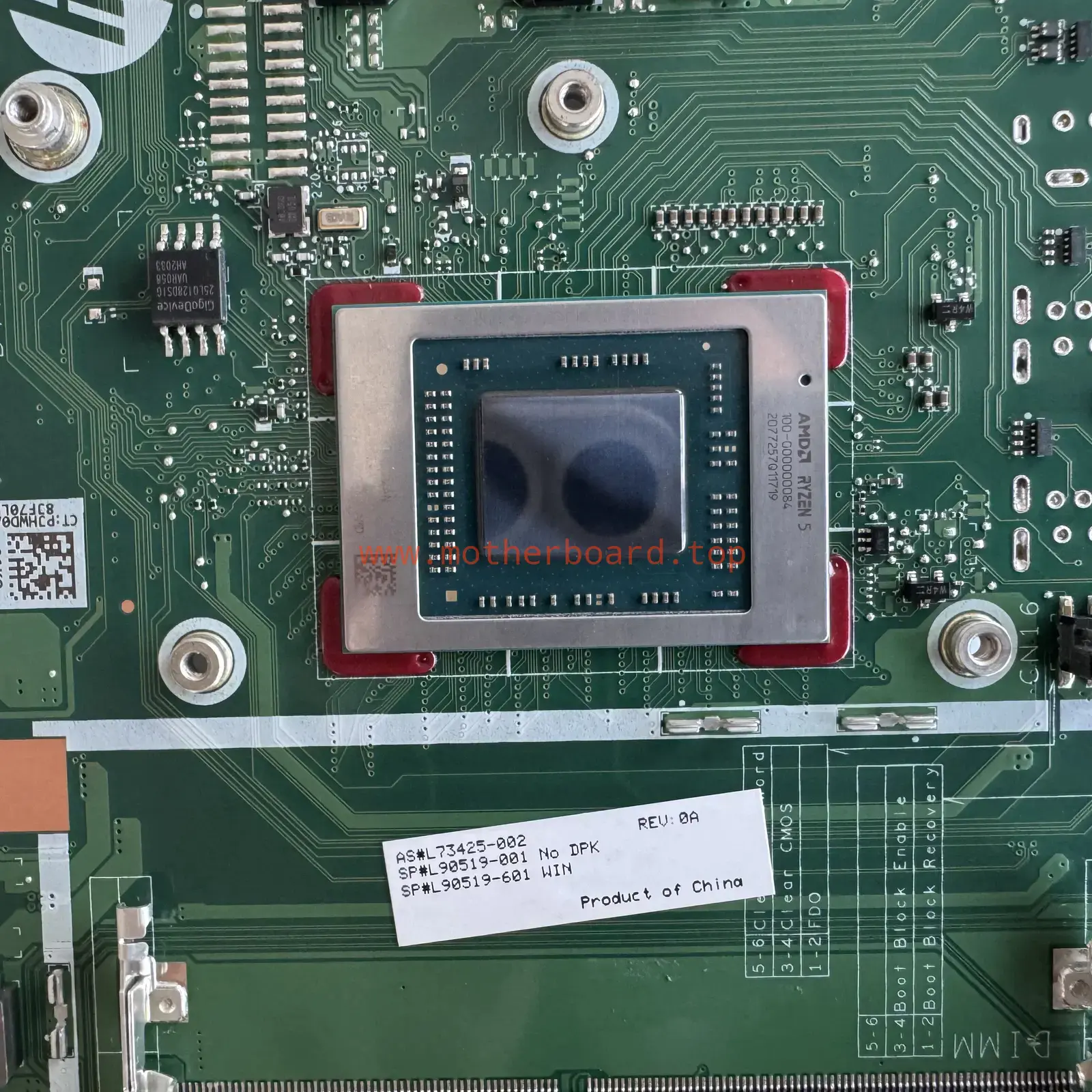 For HP 24-DP 27-DP R5-4500U Laptop Motherboard DAN14DMB6D0 L90519-601 L73425-002 3