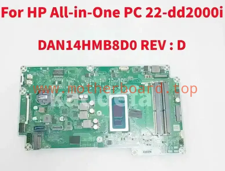 DAN14HMB8D0 REV : D For HP All-in-One PC 22-dd2000i Motherboard CPU I3-1215U