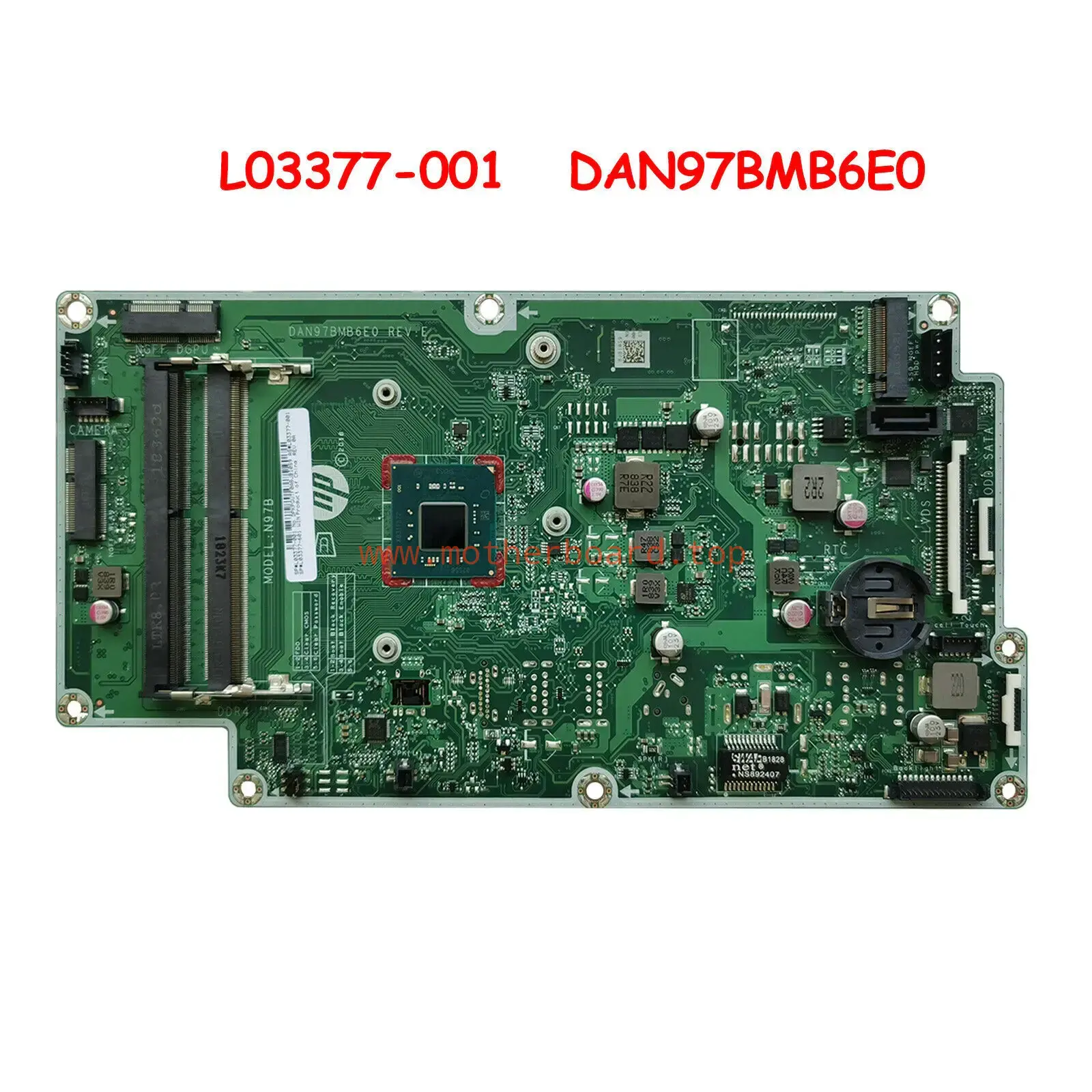 FOR HP Pavilion 22-C Motherboard DAN97BMB6E0 L03377-001 J4005 Motherboard