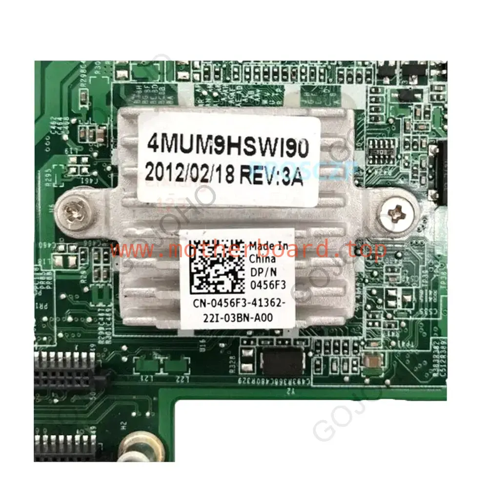 CN-0456F3 0456F3 456F3 For DALL V3750 3750 laptop Notebook DAV03AMB8E1 Test OK 3