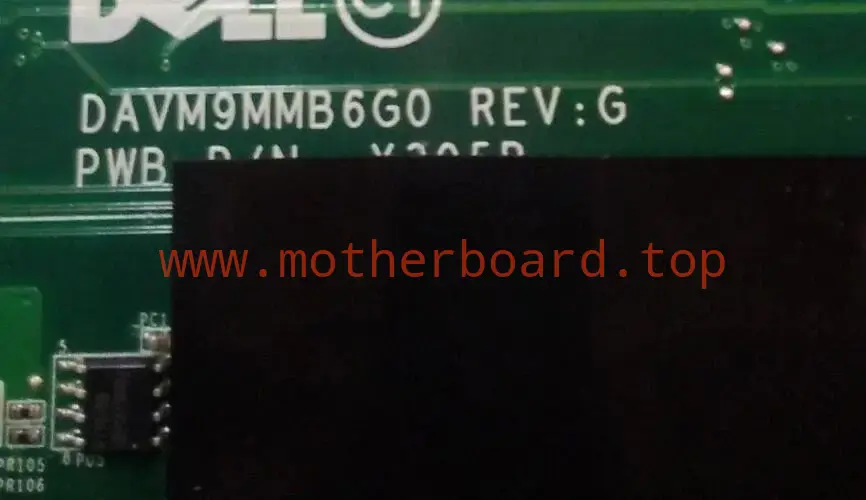 Dell DAVM9MMB6G0 REV G Motherboard 0YGD9H PCU SLGLL 3