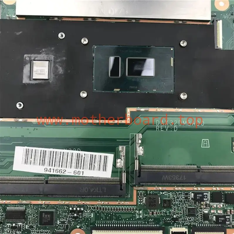 For HP 15-BL WITH I7-8550U MX150 2G Laptop Motherboard 941662-601 DAX32DMBAE0 3