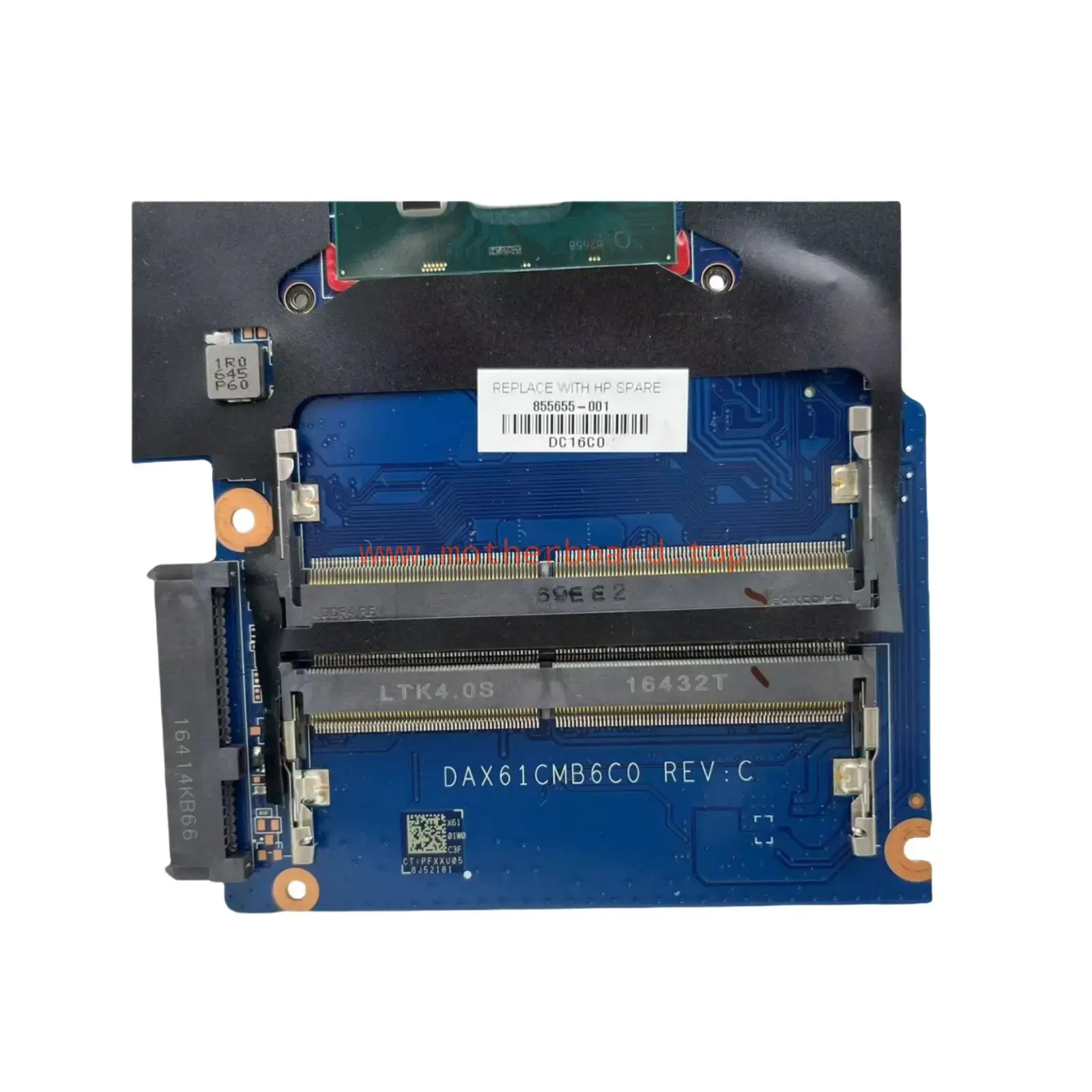 DAX61CMB6C0 For HP ProBook 430 G3 Laptop Motherboard 855655-001 DDR4 i3-6100U 3