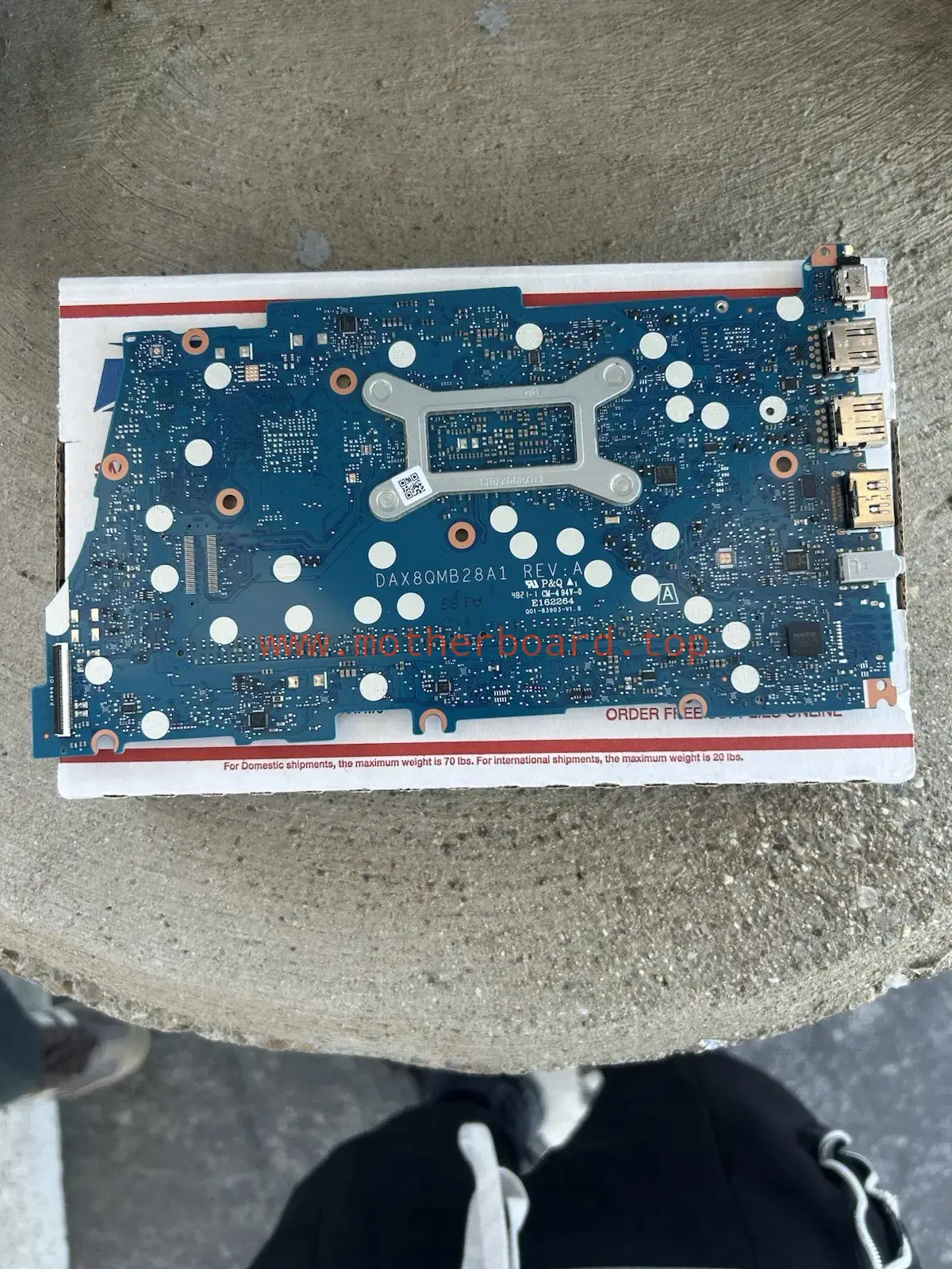 DAX8QMB28A1 Laptop Motherboard Rev:A for HP EliteBook 830 G5 ProBook 3