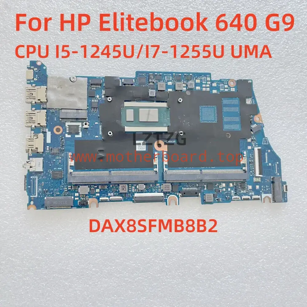 DAX8SFMB8B2 For HP Elitebook 640 G9 Motherboard CPU I5-1245U I7-1255U UMA DDR4